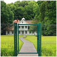 image PORTILLON S16 1M00X1M70 VERT 6005 MAILLE 200X50