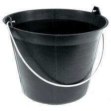 image SEAU PLASTIQUE NOIR 11L