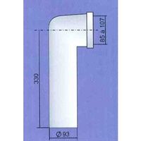 image PIPE LONGUE DIAM 93MM PL93