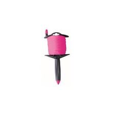 image CORDEAU 100 M ENROULEUR 1.5MM TRESSE ROSE