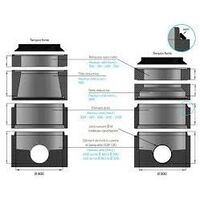 image DALLE / CADRE FONTE HT12CM UTILE POUR REGARD 800