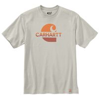 image TEE-SHIRT C GRAPHIC  105908 GRIS CLAIR M