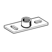 image PLATINE AVEC MANCHON GPL R 1/2