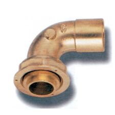 image Raccord compteur joint plat coude 90° Ã  braser cuivre