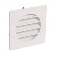 image GRILLE VENTILATION DE140 PVC AVEC MOUSTIQ SABLE