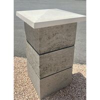 image CHAPEAU PILASTRE POINTE DIAM. ALLEGE 45X45 TP