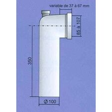 image Pipe longue Ã  prise d'air PLA