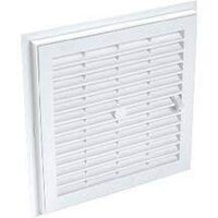 image GRILLE VENTILATION 201X201 A/MOUSTIQ+FERMETURE BLC