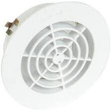image GRILLE DE VENTILATION INTERIEURE A CLIPSER POUR TUBE
