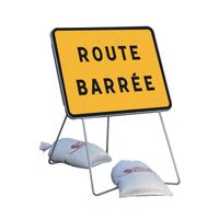 image PANNEAU KC1 METAL ROUTE BARREE