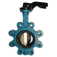 image Vanne papillon Ã  oreilles taraudées