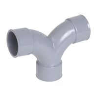 image COUDE DOUBLE PARALLELE PVC D100 FF 87°30