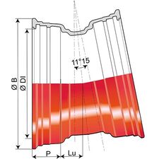 image COUDE FONTE ASSAINISSEMENT REFOULEMENT 1/32 FF