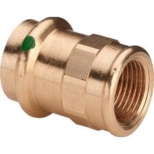 image Raccord bronze Ã  sertir femelle