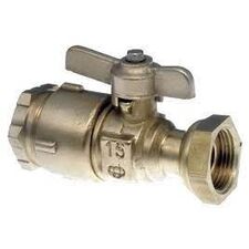 image Robinet avant compteur laiton