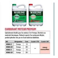 image MARLINE PREMIUM 4TEMPS BIDON 5L