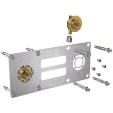 image Platine de douche double Robifix à sertir
