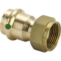image RACCORD A SERTIR BRONZE ECROU TOURNANT 14 1/2