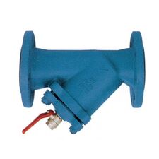 image Filtre fonte Ã  tamis avec robinet de rinÃ§age Ã  brides