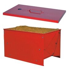 image Bac Ã  sable acier 100L