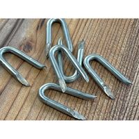 image CRAMPILLONS LISSE 18X30 GALVA N. BOITE 3 KGS