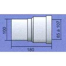 image Pipe droite manchon mÃ¢le D100