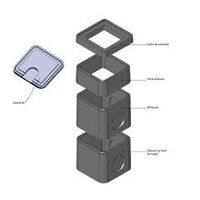 image COUVERCLE CARRE 120X120