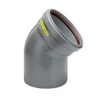 image COUDE PVC SDR34 D200 MF 45°