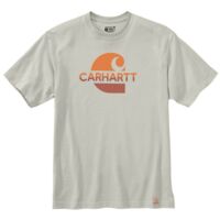 image TEE-SHIRT C GRAPHIC  105908 GRIS CLAIR XL