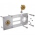 image Platine de douche double Robifix à sertir