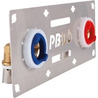 image Platine de douche double Pbtub Ã  sertir