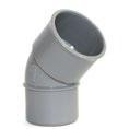 image COUDE PVC D140 MF 45°