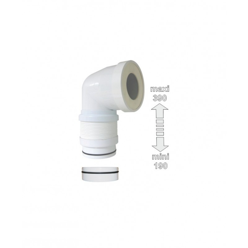 image Pipe coudée extensible D93 et D100