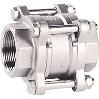 image Clapet de non retour Ã  guidage axial inox