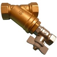 image Filtre Ã  tamis taraudé avec robinet de rinÃ§age