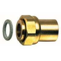 image Raccord 2 piÃ¨ces Ã  joint plat Ã  braser sur cuivre