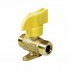 image Vanne 1/4 de tour B/P verrouillage auto MM20x150