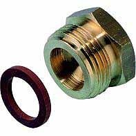 image Bouchon laiton mÃ¢le 20x150