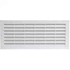 image GRILLE DE VENTILATION INTERIEURE A VISSER/COLLER BLANC